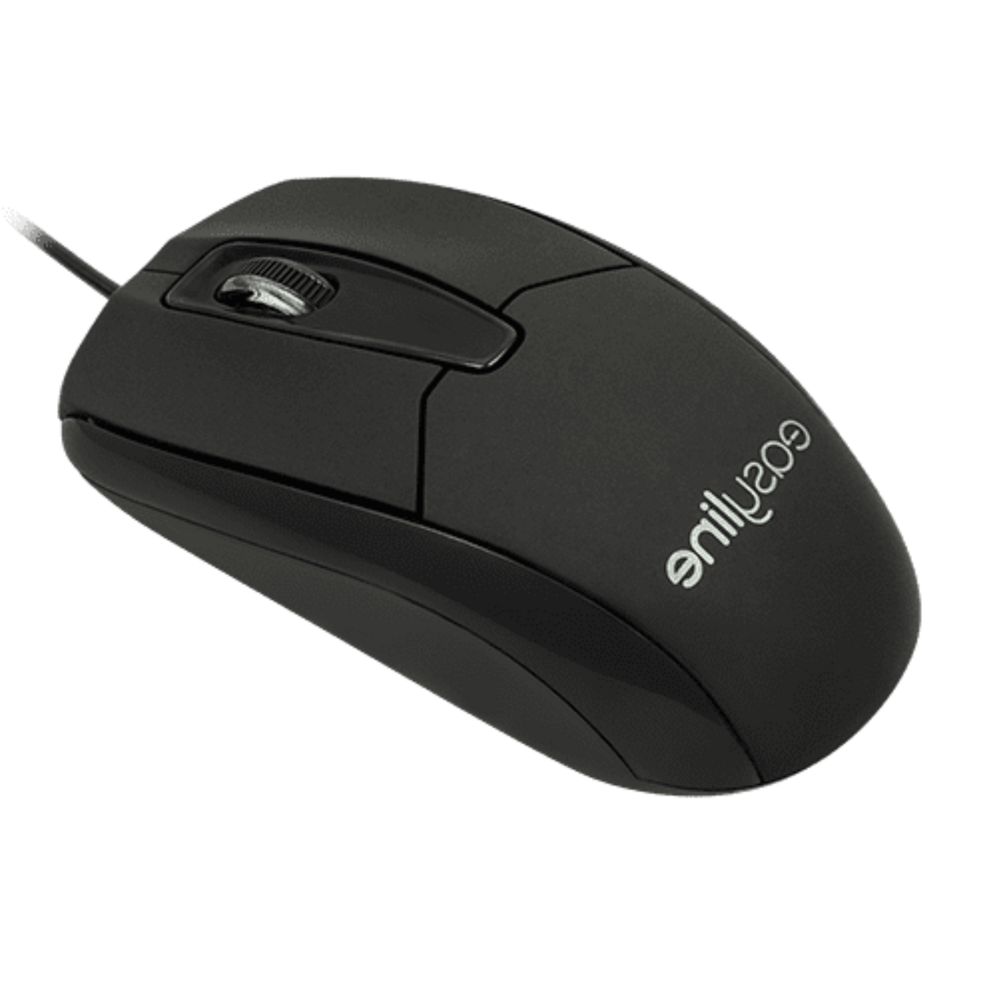 Mouse Óptico Alámbrico (Negro)