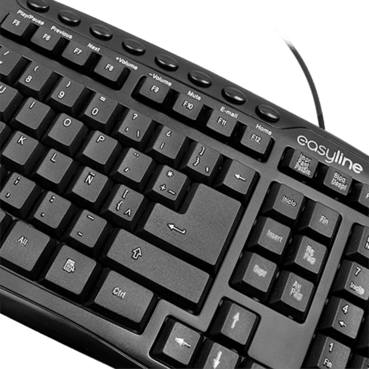 Teclado Multimedia Core USB