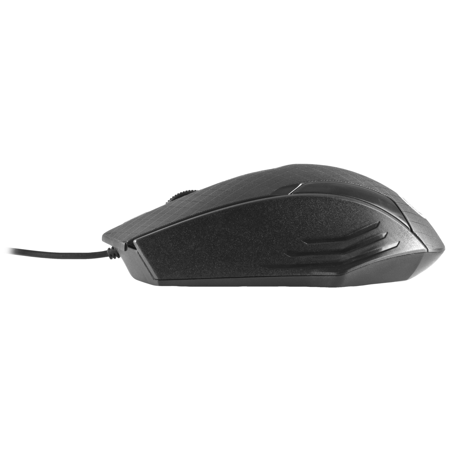 Mouse Óptico Alámbrico (Negro)